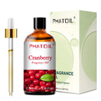 PHATOIL 100ml Aromatherapy Fragrance Oil Coconut & Vanilla Strawberry Cherry Lemon 1/2/3pcs Aroma Oil For Diffuser Candle Making