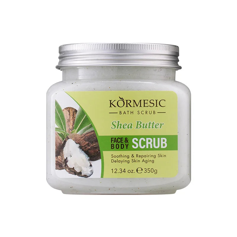Body Scrub Cream Exfoliating Deep Cleansing Shea  Moisturizing Deep Cleansing Turmeric Milk Rose Gentle Tender  Smooth Skin Care