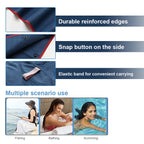 Hooded Bath Towel for Kids Quick Dry Bath Poncho Towel Absorbent Bath Towel Cape for Beach Swimming Pool