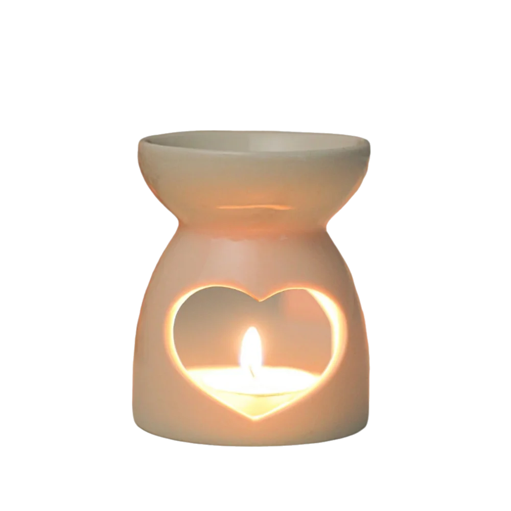 Ceramic Handicrafts Candle Holders Hollow Patterns Essential Oil Burners Candle Lamps Incense Lamps Home Living Room Decoration