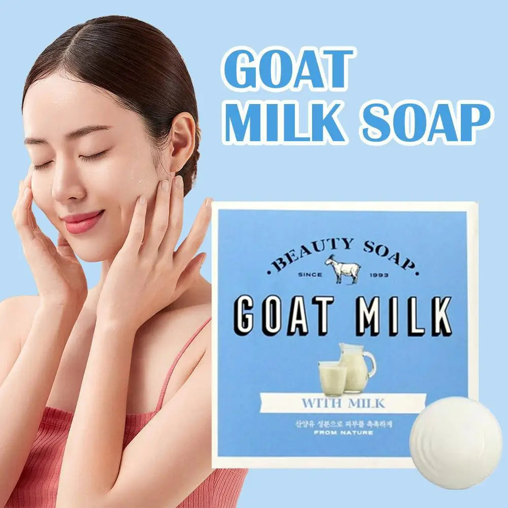 Goat Milk Soap Bar Moisturize,Smooth & Cleanse Skin,Body Wash Shower Soap Gentle Cleansing Nourishing Skin Care For Adults Kids