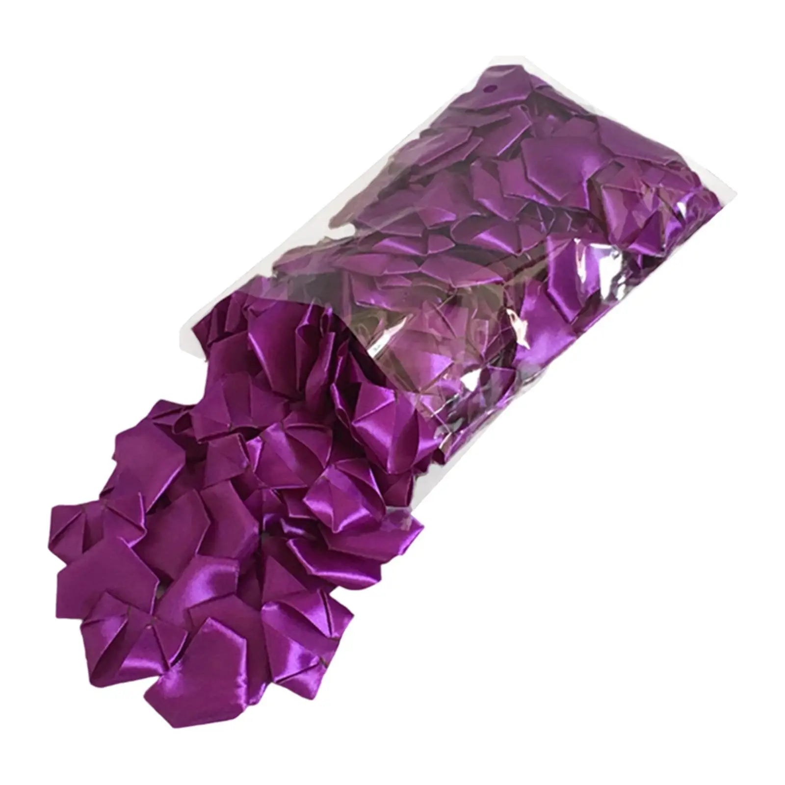 234 Pieces Premade Satin Ribbon Rose Petals Everlasting Floral Bouquets Creative Handmade Decor DIY Crafts for Party Birthday