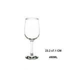 Wine Outside Unbreakable Wine Glasses Dishwasher-Proof,Elegant Plastic Stemless Wine Glass | Reusable | Ideal for Homes & Bars