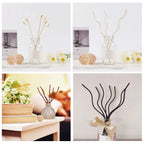 5/15Pcs Rattan Reed Diffuser Sticks Refill, 3mm Wavy Long, for Essential Oil Airs Freshener, High Quality Home Fragrance