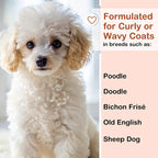 100ml Pet Shampoo for Poodles - Long-Lasting Deodorizing for Light Shedding Dogs - Perfect for Maintaining Soft Coats
