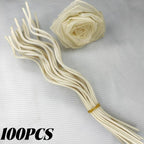 10/200PCS Reed Diffuser Sticks Long Wavy Rattan Reed Fragrance Rods Air Freshener Odor Removal for Home Decor Fragrance Sticks