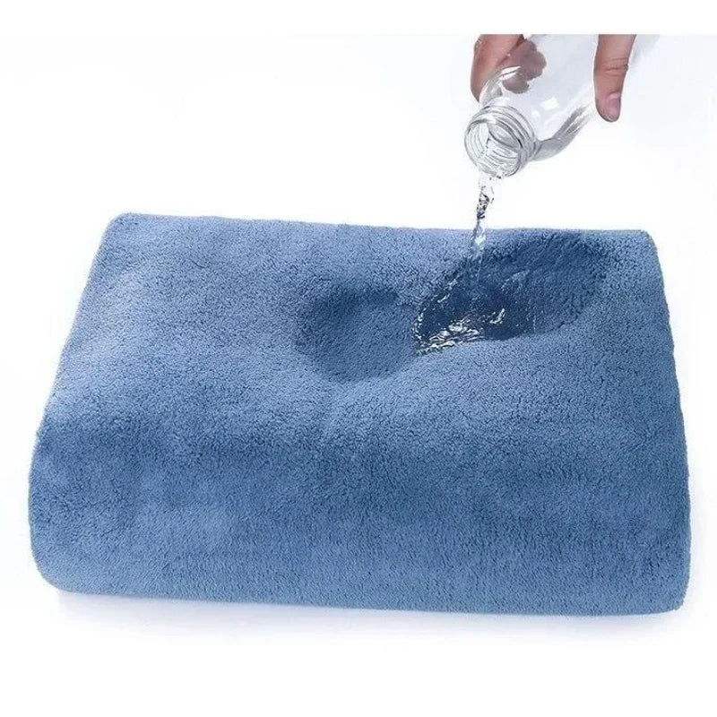1PC Men's Bathrobe Quick Drying Towel Wearable Blanket Microfiber Swim Towel Robe One Size Soft Towel