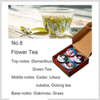 4pcs Scented Candles Christmas Fragrance Candle Christmas Gifts Small Gifts Creative Ornaments Aromatherapy Candles ﻿Party Decor