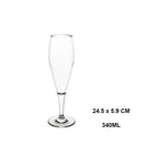 Wine Outside Unbreakable Wine Glasses Dishwasher-Proof,Elegant Plastic Stemless Wine Glass | Reusable | Ideal for Homes & Bars