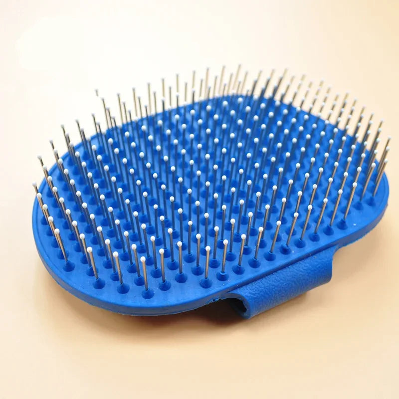 Pet Dog Cat Bath Brush Comb Rubber Glove Hair Fur Grooming Massaging Massage Pin Pet Shower Dog Brush Pets Supplies