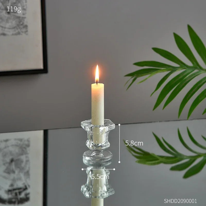 Candlestick Wedding Centerpiece Candle Holders Table Centerpiece Candle Holder Glass Candle Holder Wedding Centerpieces Tables
