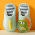 Dino Slide on Slippers for Kids – Unisex Cartoon House Shoes