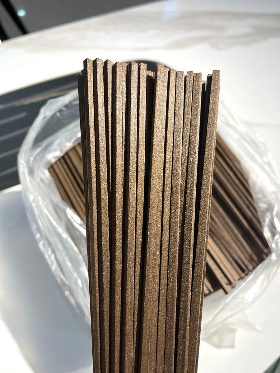 100pcs 22cmx4mm Square Reed Diffuser Replacement Sticks DIY Handmade Home Decor Extra Rattan Aromatherapy Diffuser Refill Sticks