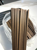 100pcs 22cmx4mm Square Reed Diffuser Replacement Sticks DIY Handmade Home Decor Extra Rattan Aromatherapy Diffuser Refill Sticks