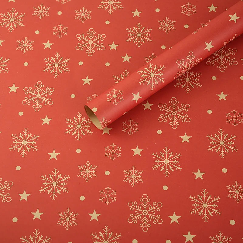 Happy Birthday Wrapping Paper 50*70cm Christmas Colorful DIY Flower Wedding Xmas Party Gift Packing Decor DIY Crafts Papers