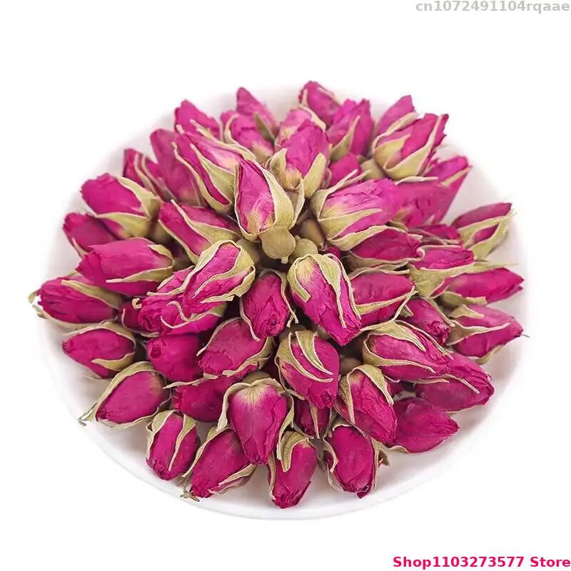 100% Natural Rose Dried Flowers Mini Rose Buds For Decorative Mix Flower Material Incense Sachet Perfume Wedding Candle Making 