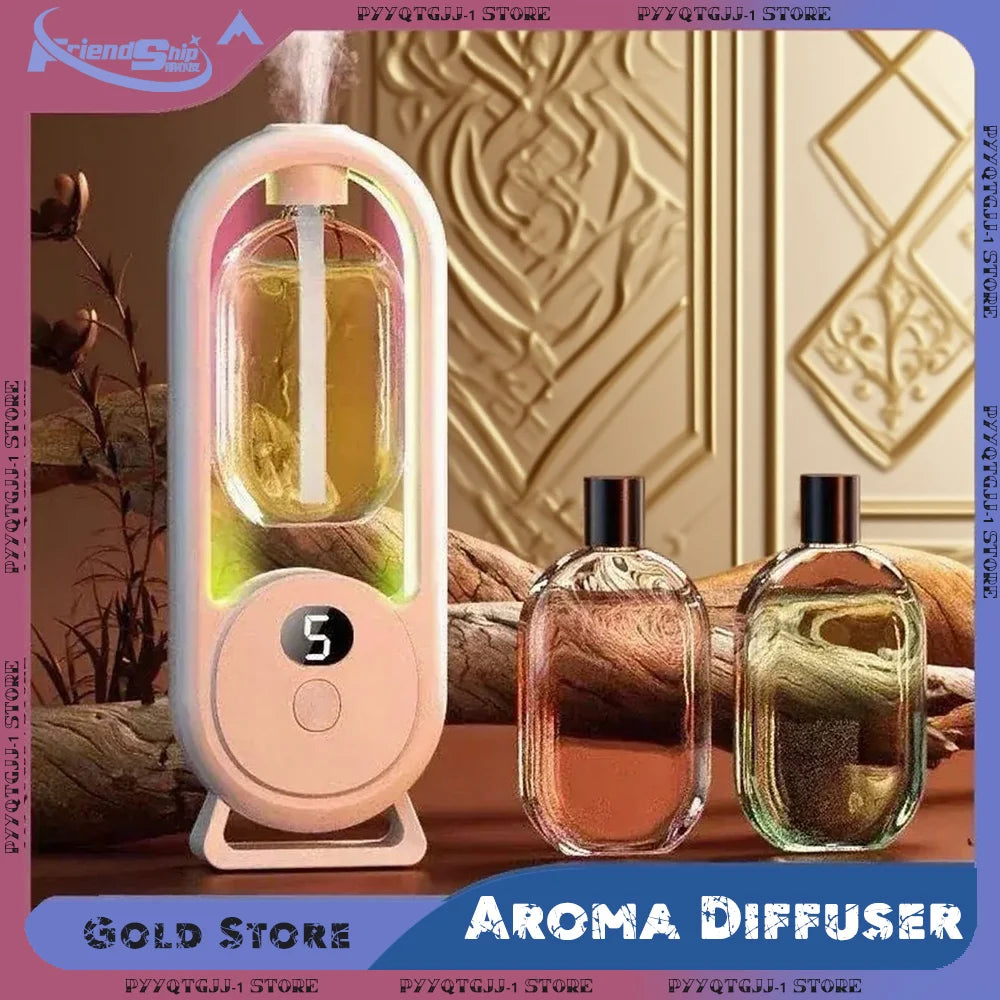 Fragrance Diffuser Long-Lasting Aroma Scent Diffusion Deodorizer Essential Oil Nebulizer Air Freshener Dispenser Perfume Machine
