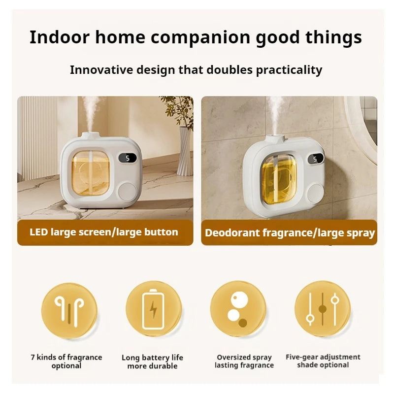 Automatic Diffuser Essential Oil Diffuser Aroma Diffuser USB Air Humidifier Toilet Home Air Freshener Aromatherapy Machine