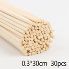 20-100pcs 3mm Reed Diffuser Replacement Stick DIY Handmade Home Decor Extra Thick Rattan Aromatherapy Diffuser Refill Sticks