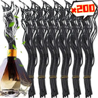 10/200PCS Reed Diffuser Sticks Long Wavy Rattan Reed Fragrance Rods Air Freshener Odor Removal for Home Decor Fragrance Sticks