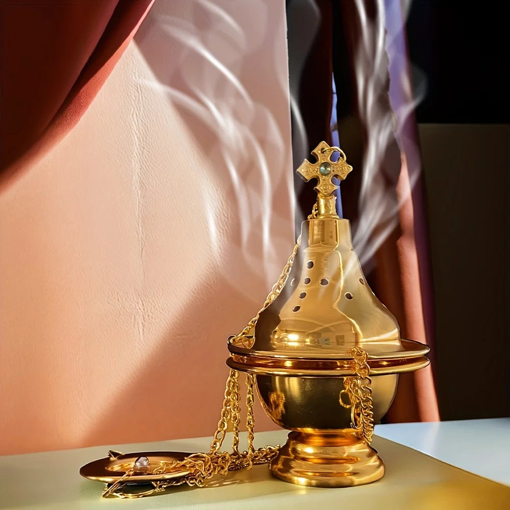 Multi-functional hanging incense burner; Aroma burner; Meditation smoke burner; Decorative