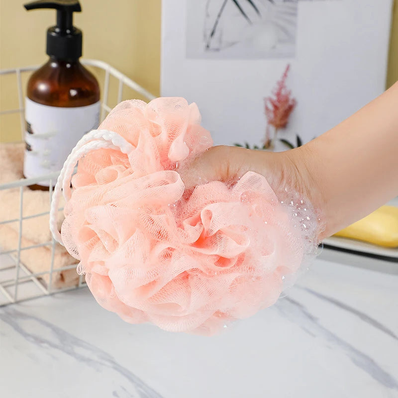 Gentle Scrubbing Bath Ball - Extra Foam Shower Sponge for Deep Cleaning