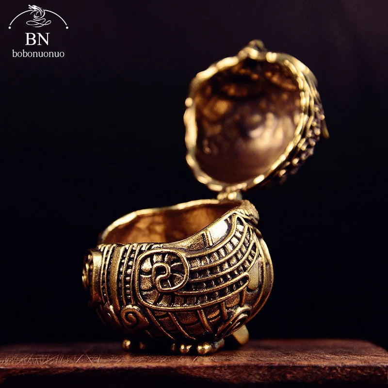 Incense Burner Bronze Antique Owl Creative Home Decor Dragon Incense Holder Censer Office Desk Ornaments Decorations Car ashtray