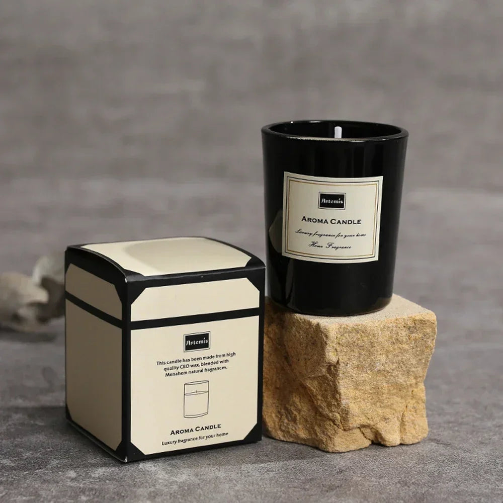 Romantic Long-Lasting Aromatherapy Candles for Festive Home Ambiance Enchanting Freshness Ideal Gift for Christmas