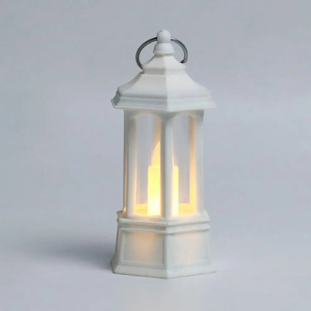 LED Candle Light with Hook Battery-Operated Hanging Lantern Halloween Party Tealight Tea Candles Birthday Party Wedding Decor