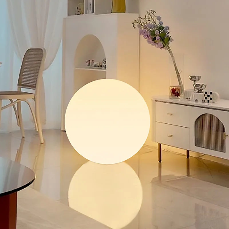 LED Ball Lamp Luminous Globe Light Tricolor or RGB Dimmable USB Rechargebale/AC Powered for Home Decor Bedroom Foyer Living Room