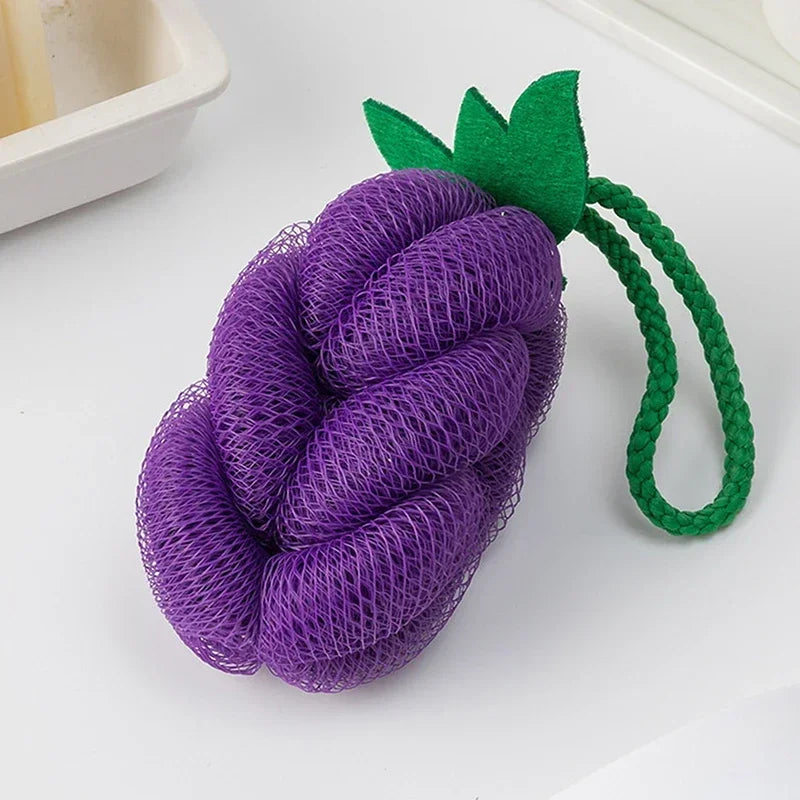 Dopamine Bath Fruit And Vegetable Bath Ball Does Not Scatter Flowers Bath Ball Bath Flower Ball Soft Bubble Bath Artifact