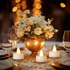 6/12pcs Flameless LED Candle Creative wishing Led Tea Light Warm White Flameless Candle Halloween Christmas Decor Candle Light