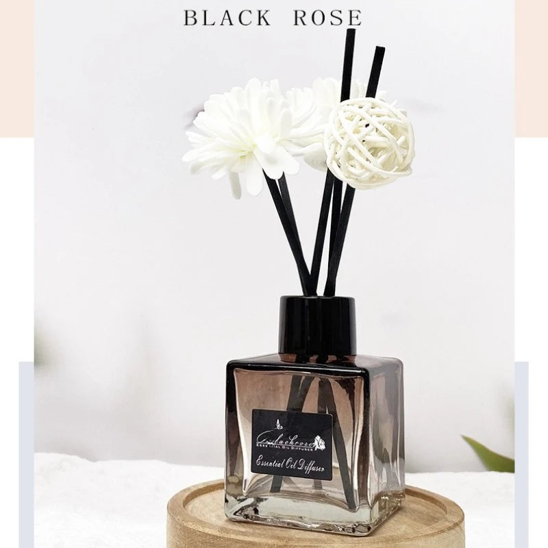 50ML Reed Diffuser Oil Flameless Home Fragrance Oil Air Freshener Scent Air Car Odor Sticks Aromatherapy Diffuser Office Decor