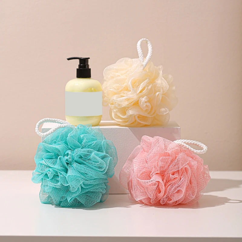 Gentle Scrubbing Bath Ball - Extra Foam Shower Sponge for Deep Cleaning