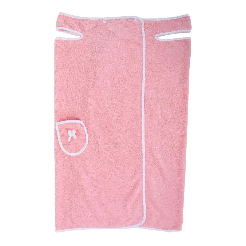 135*80cm Coral Velvet Bath Skirt Soft Absorbent Thickened Shower Towe Bathrobe Adult Women Chest Wrapped Wearable Bath Towel New