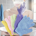 3/15pcs Body Cleaning Washcloth Wash Cloth Exfoliating Body Massage Sponge Shower Scrubber Back Scrub Moisturizing Spa Supplies