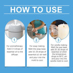 6models as pine, cinnamon, and orange For Diffusers、Candles Making Car Aromatherapy Gifts For Women