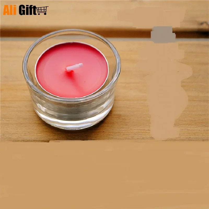 Retro Candlestick Glass Candle Holders, Candlelight Dinner Decorations, Valentine's Day Furnishing, DIY Glass Holders