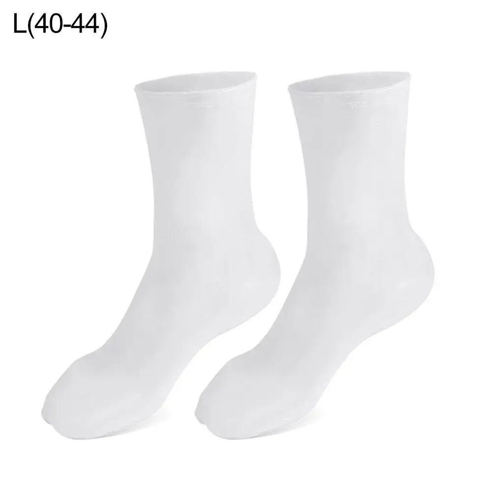 1 Pair Of Silicone Moisturizing Socks For Dry, Cracked Heels And Rough Skin, Softens Rough Foot Skin, Foot Care Tools