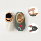Cozy Animal First Walker Slippers for Baby – Anti-Slip Winter Shoes