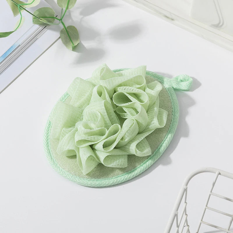 Bath Scrubber For Body Loofah Ball Shower Body Wash Ball Massage Bath Flower Towel For Body Best Body Scrub For Shower Bath Tool