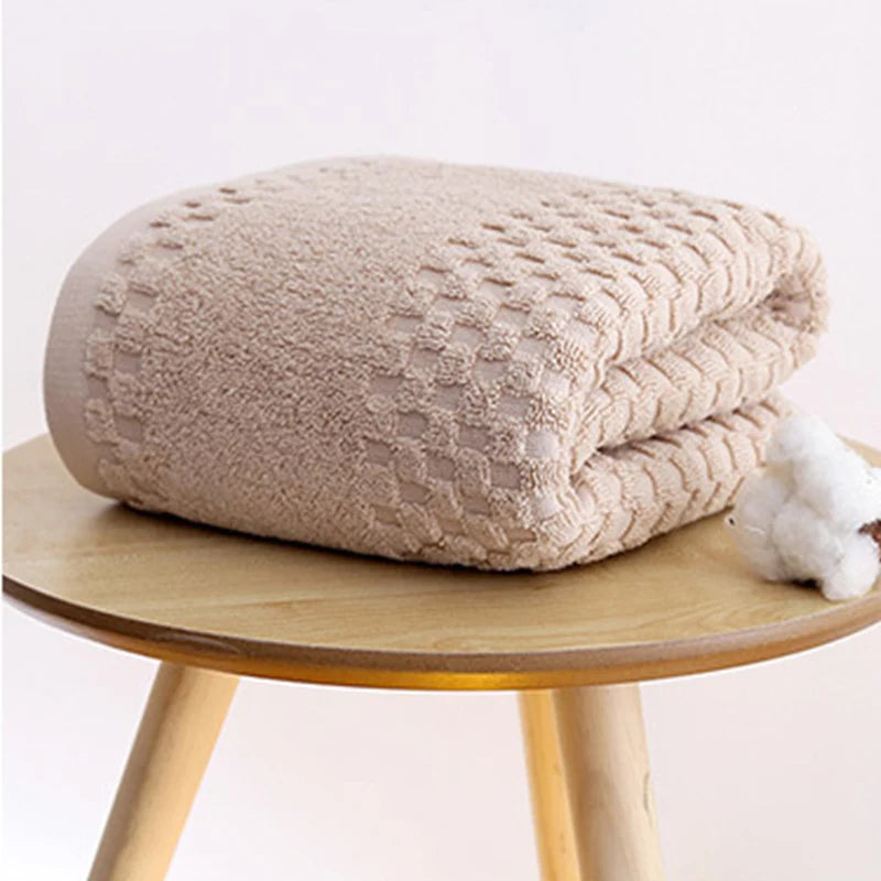 70x140cm home bathroom cotton bath towel adult general absorbent hotel beauty salon bath towel beach towel faceclo thtowel