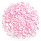 100/200Pcs Pink 4cm Silk Rose Petals Romantic Room Decoration Wedding Decor For Flower Girl Baskets Dinner Table Bridal Showers