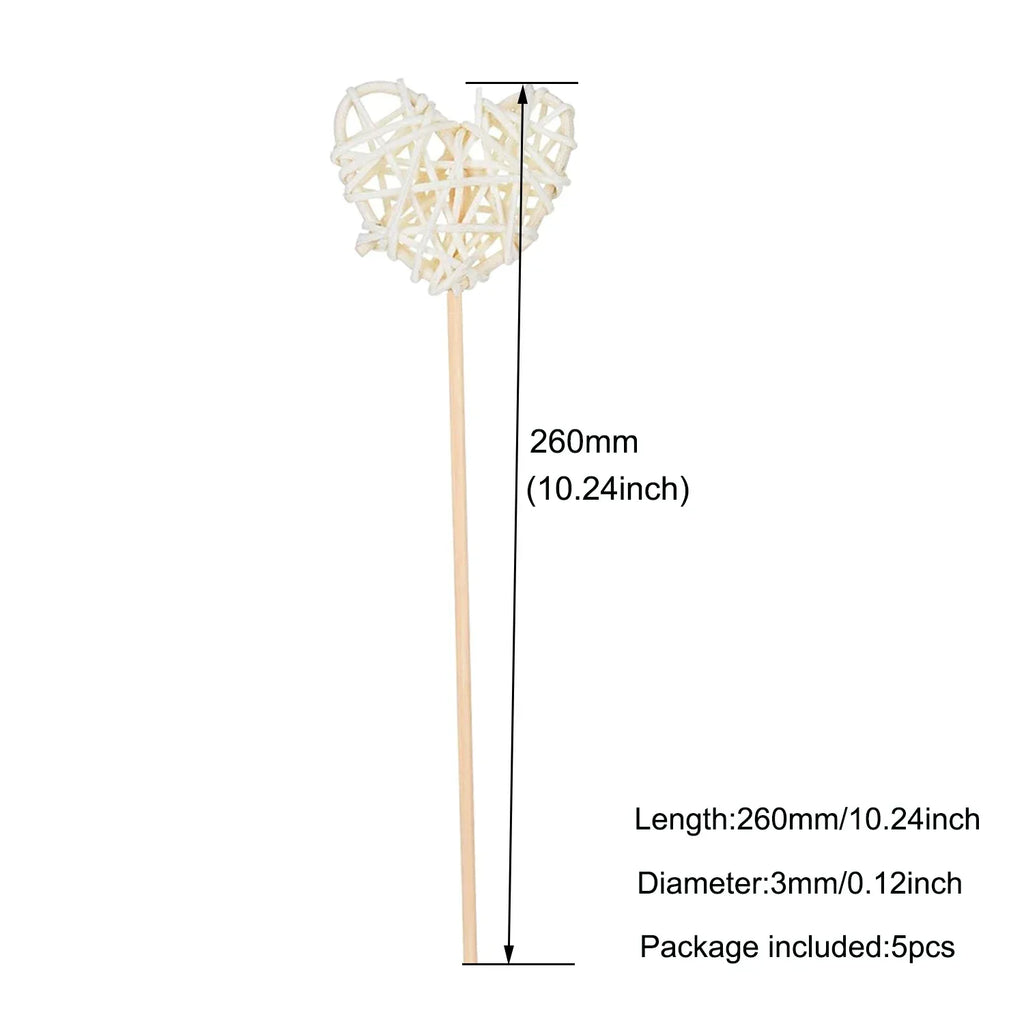 5/15Pcs Rattan Reed Diffuser Sticks Refill, 3mm Wavy Long, for Essential Oil Airs Freshener, High Quality Home Fragrance