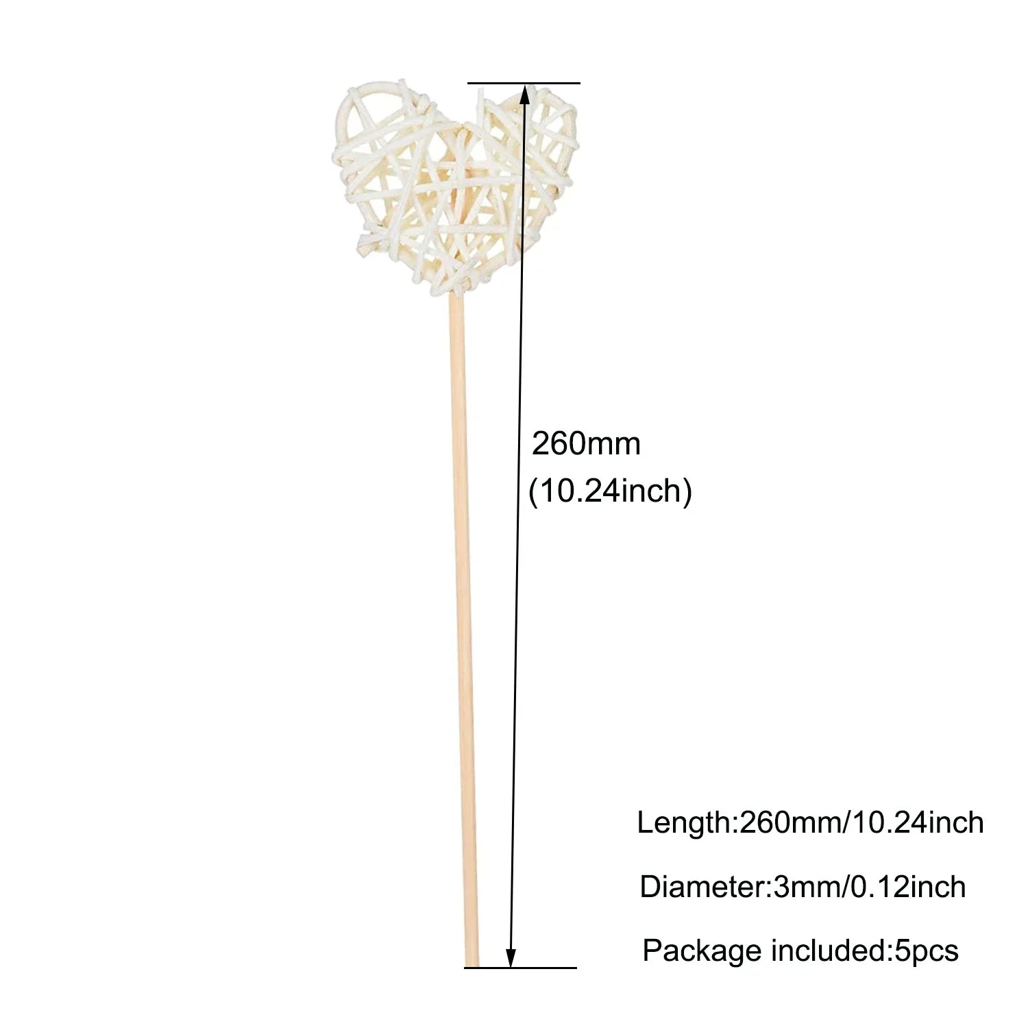 5/15Pcs Rattan Reed Diffuser Sticks Refill, 3mm Wavy Long, for Essential Oil Airs Freshener, High Quality Home Fragrance