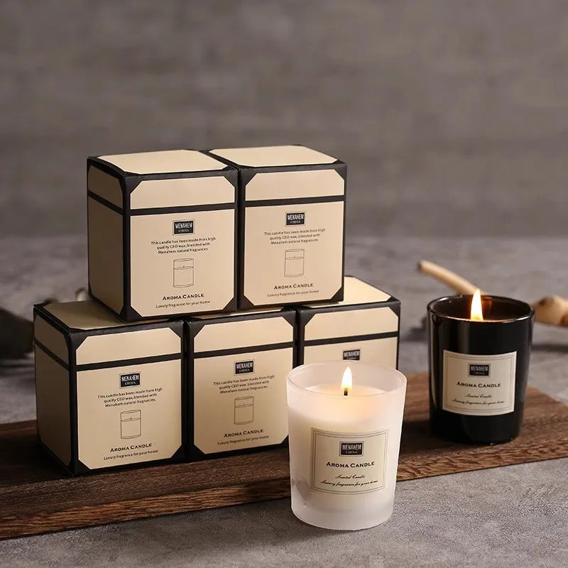 Romantic Long-Lasting Aromatherapy Candles for Festive Home Ambiance Enchanting Freshness Ideal Gift for Christmas