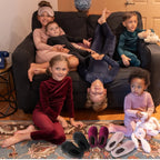 Cozy Winter Velour Slippers for Kids – Unisex House Shoes