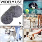 Super Absorbent Quick-Drying Pet Bath Towel Soft Cat Dog Towels Bath Robe for Dry Pet Cleaning Washcloth Accessories