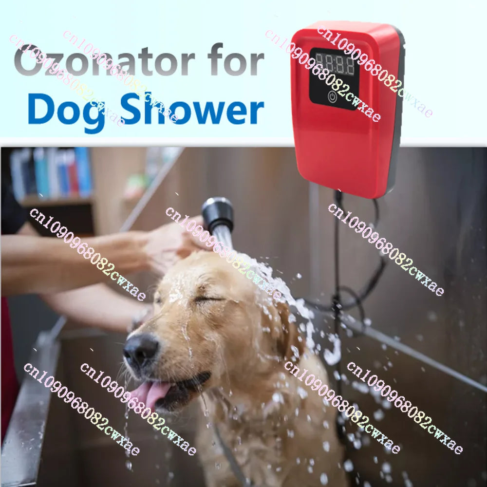 Pet Ozone Shower Auto Ozone Skin Therapy Washing Dog Spa Ozone with Shower Head