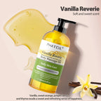 PHATOIL 260ml Body Oil-Deeply Moisturizing & Soothing Massage Oil with Long-Lasting Fragrance Vanilla Ginger Rosemary Body Oils